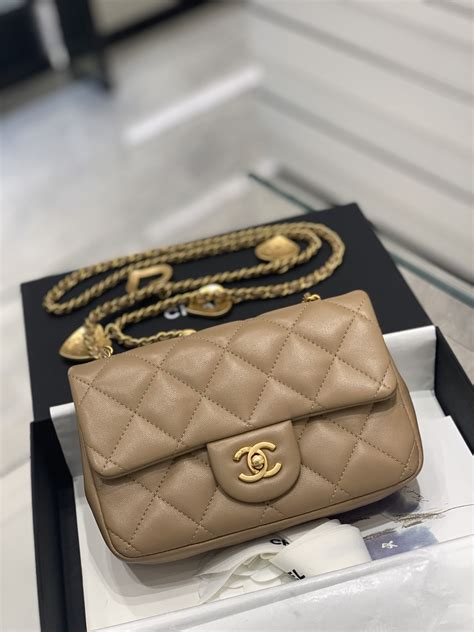 chanel mini flap bag beige|mini flap bag chanel 2021.